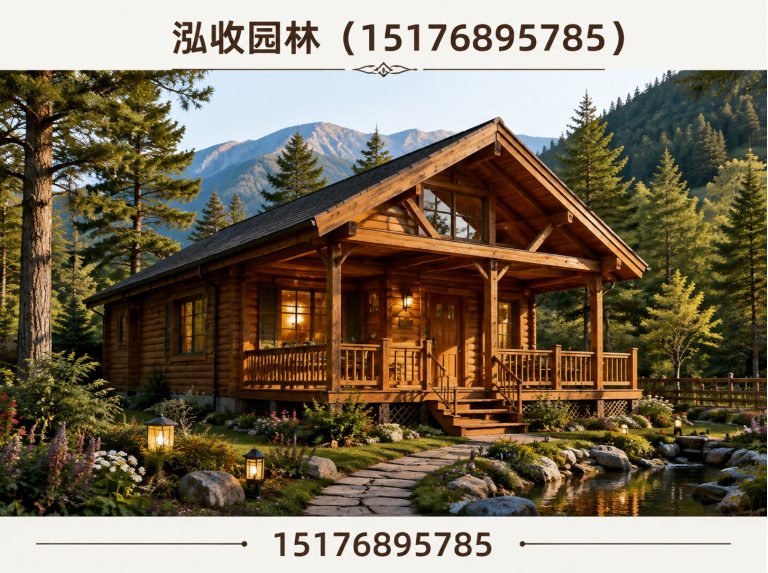 汉中京津冀防腐木工程展示图